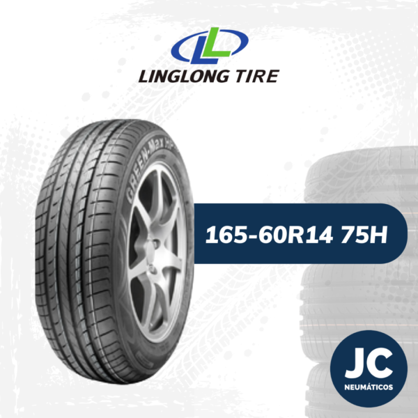 Neumático 165/60R14 75H GREENMAX HP010 LINGLONG para rendimiento y seguridad