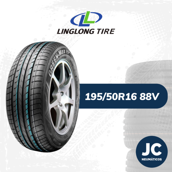 Neumático 195/50R16 88V GREENMAX HP010 LINGLONG | Rendimiento Superior y Confort