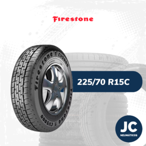 Neumático Firestone CV5000 225/70 R15C 112/110R para vehículos comerciales