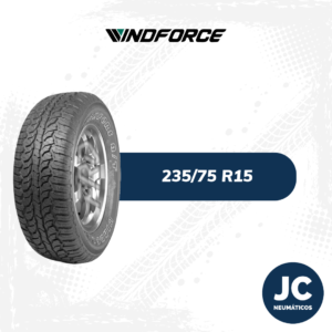 JCNeumamticos.com.ar - 23575 R15 Windforce Catchfors AT 109S XL - Neumático Todo Terreno para SUV y Camionetas